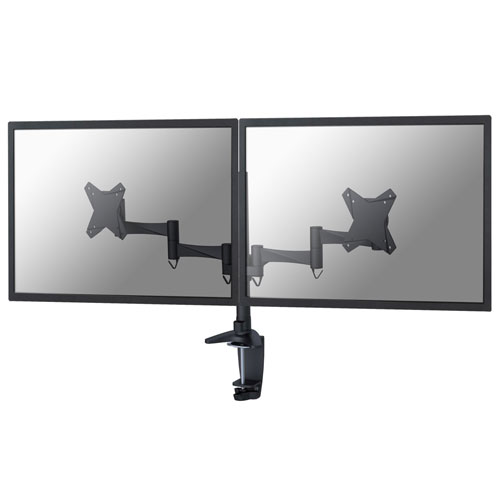 Newstar Neomount FPMA D1330DBLACK Monitorarm Bureausteun 2 schermen t m 27 inch Zwart