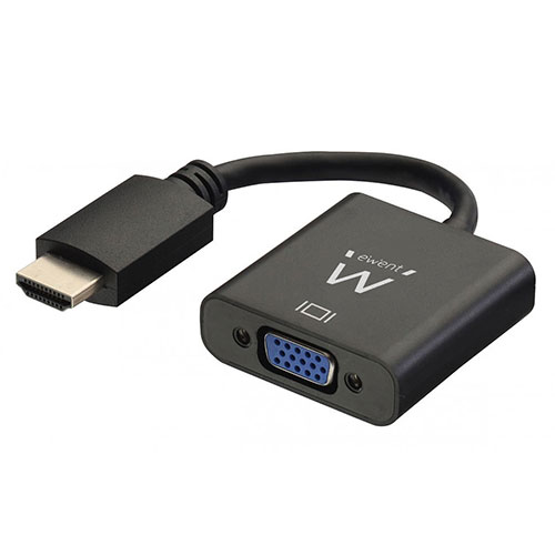 Ewent EW9864 Verloopadapter HDMI A Male VGA Female 15 cm