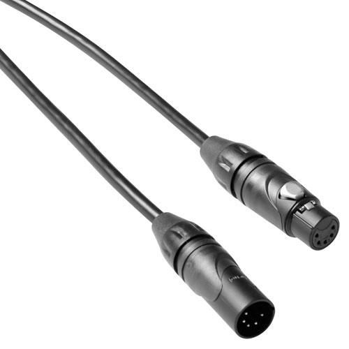 Amphenol PD7378D005 XLR DMX 512 Aansluitkabel M F 5 meter