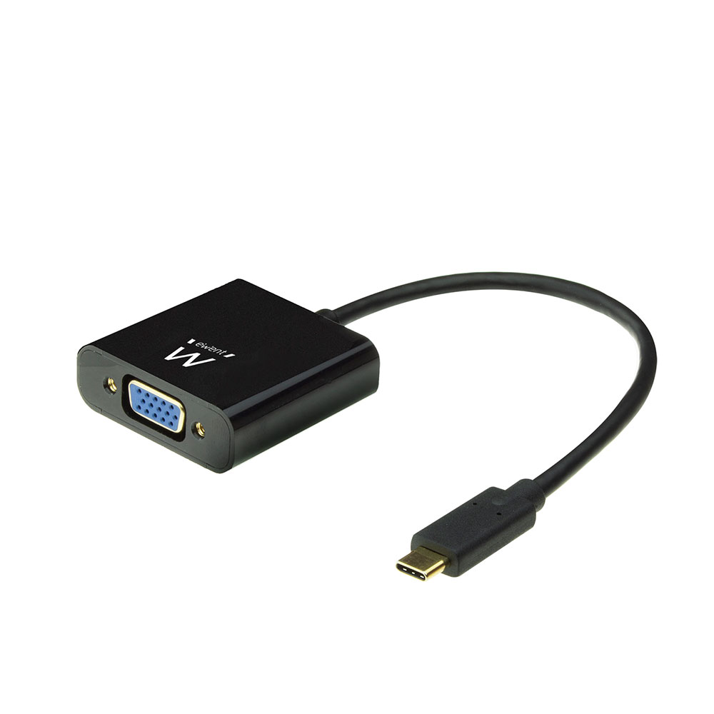 Ewent EW9821 USB-C naar VGA Female Converter