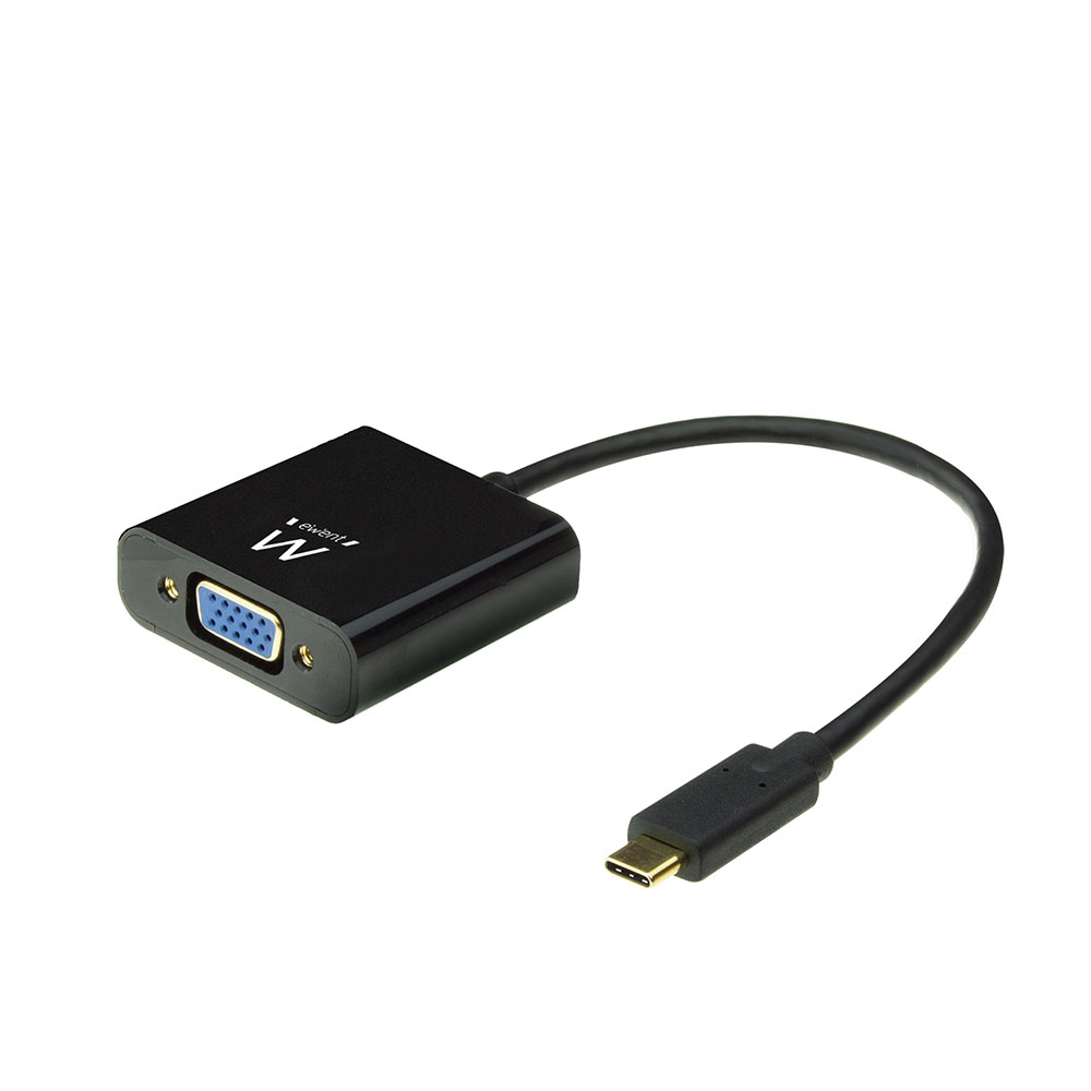 Ewent EW9821 USB C naar VGA Female Converter