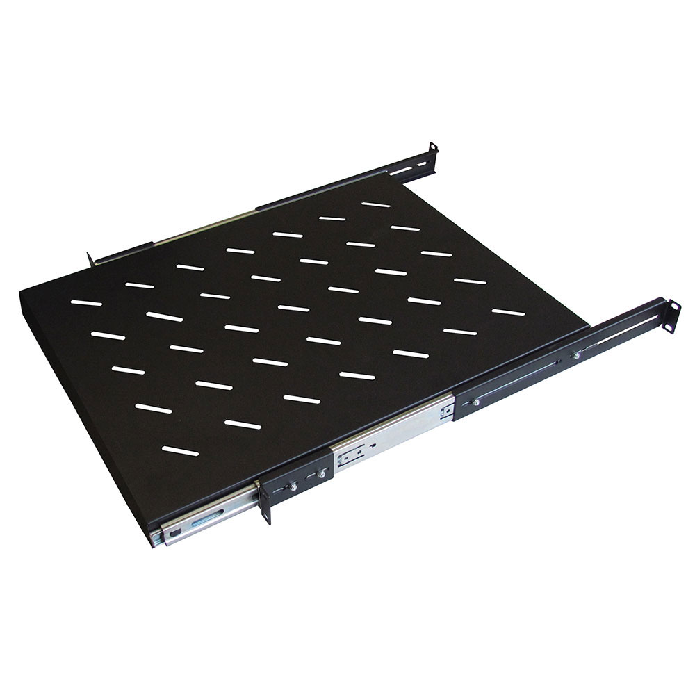 WP Rack WPN ASS 141060 B Legbord Uittrekbaar 1 HE Zwart 600mm Diep
