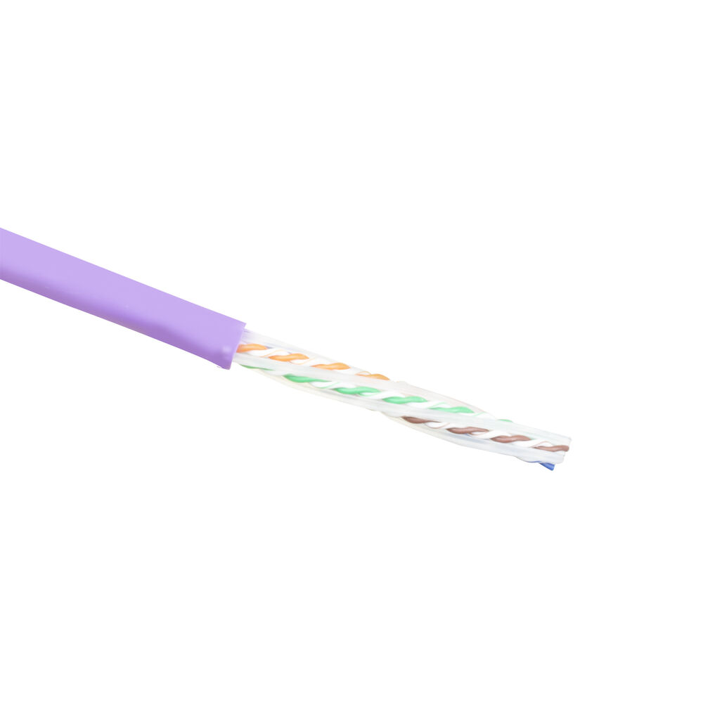 ACT XS6115 CAT6A U/UTP Massieve Installatiekabel | LSZH | CPR euroklasse ECA | 23AWG | Violet | 500 meter