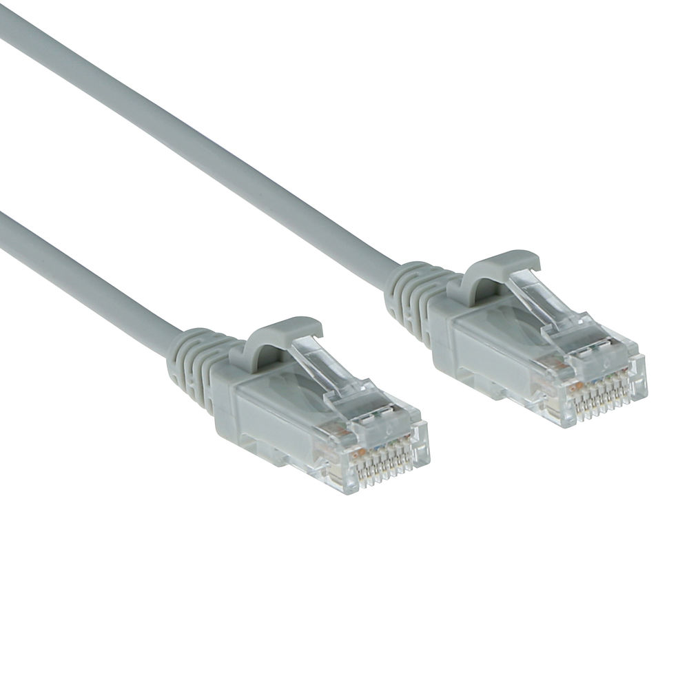 ACT DC9002 CAT6 U UTP LSZH Datacenter Slimline Patchkabel RJ45 2 meter