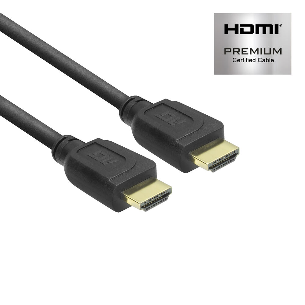 ACT AK3943 4K HDMI High Speed Ethernet Premium Certified Kabel HDMI A Male HDMI A Male 1.5 meter