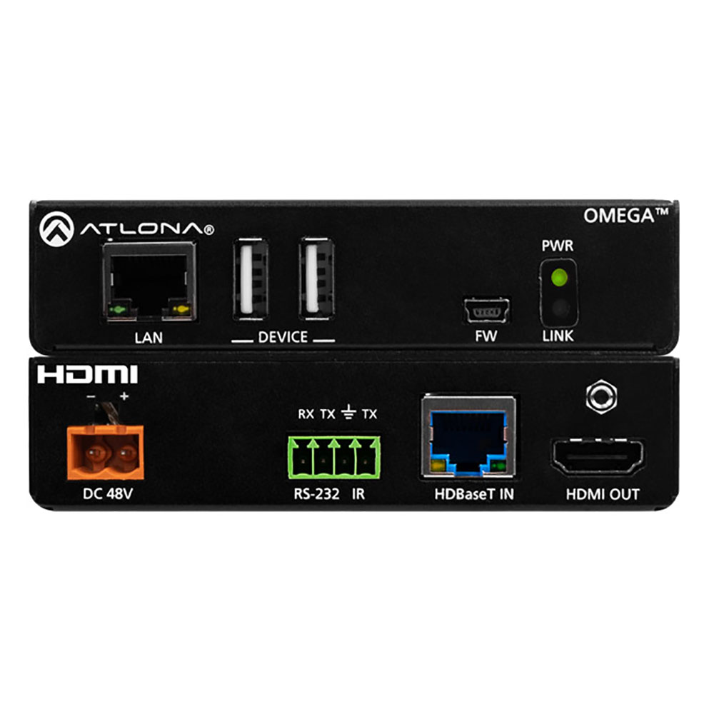 Atlona AT-OME-EX-RX HDBaseT Receiver voor HDMI met USB