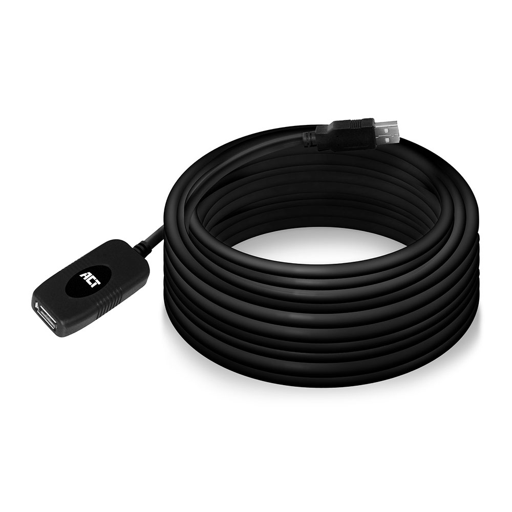 ACT AC6010 USB Verlengkabel 2.0 10 meter