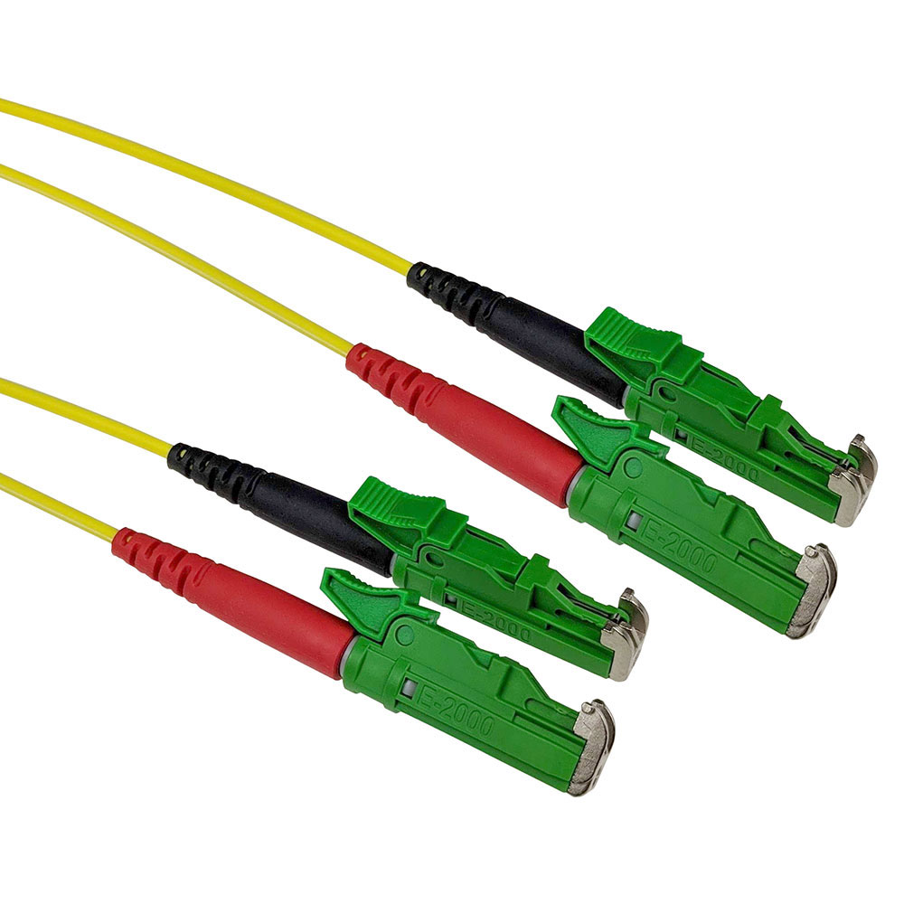 ACT RL1905 Glasvezel Patchkabel Duplex LSZH 9 125 OS2 E2000 APC 5 meter