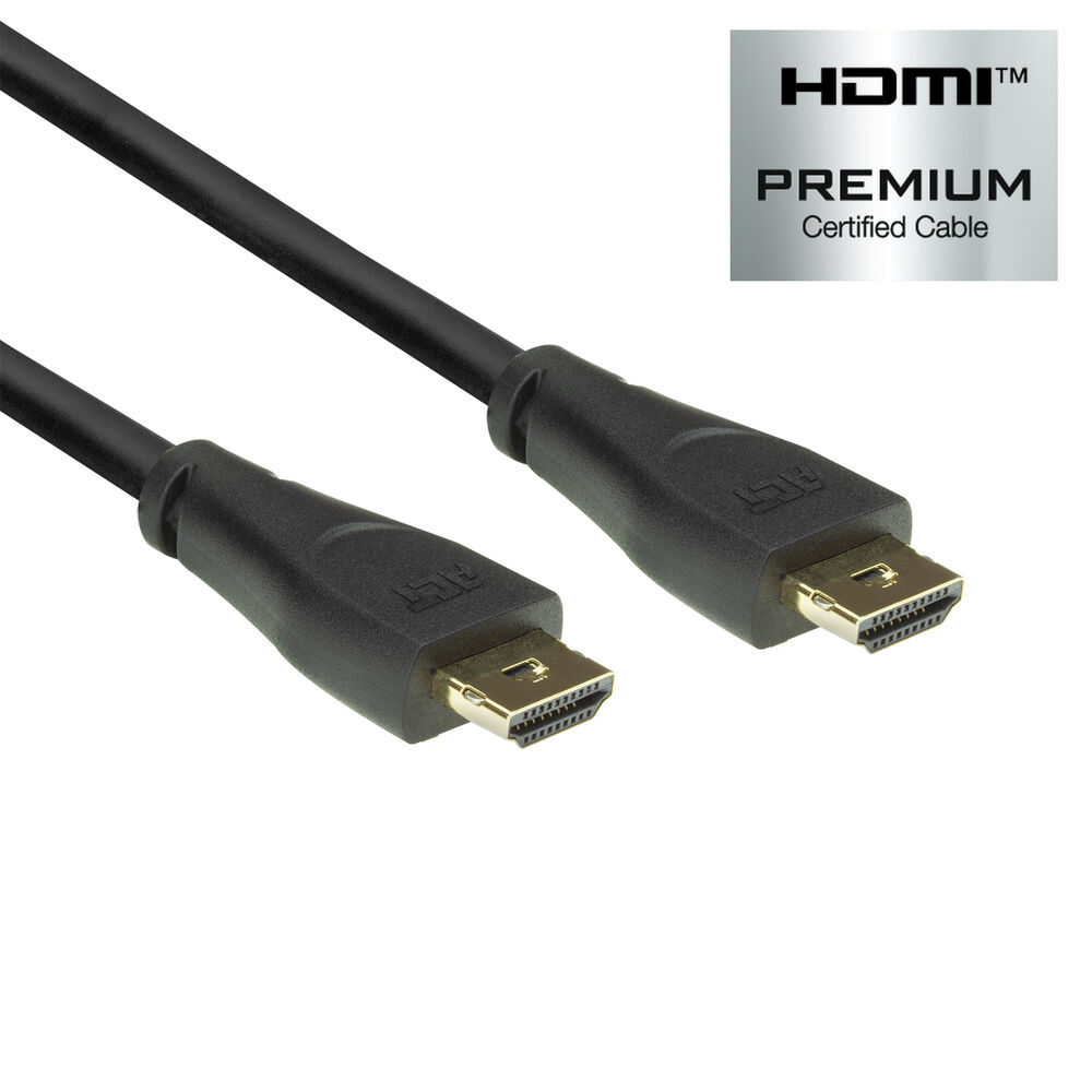 ACT AK3861 HDMI 4K Premium Certified Locking Kabel 90 cm