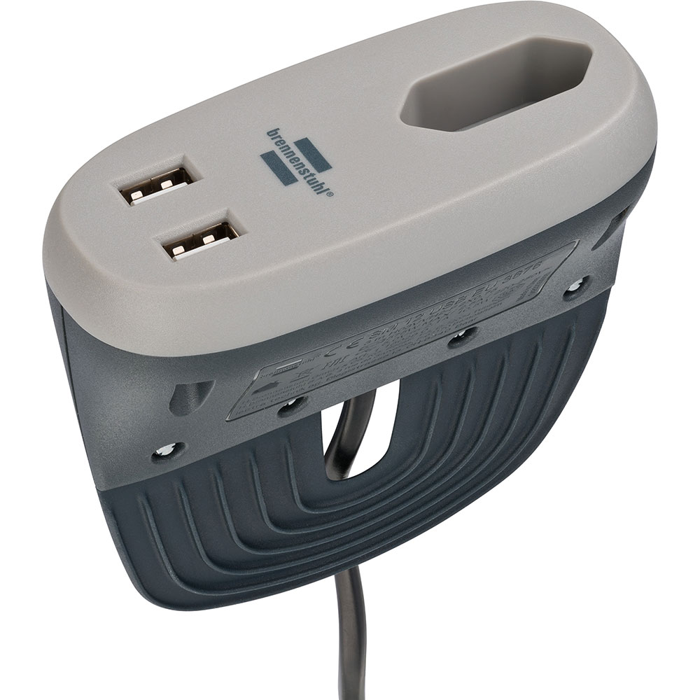 Brennenstuhl 1150290 Estilo Sofa Stekkerdoos 2 x USB Gebruik voor Bank Bed