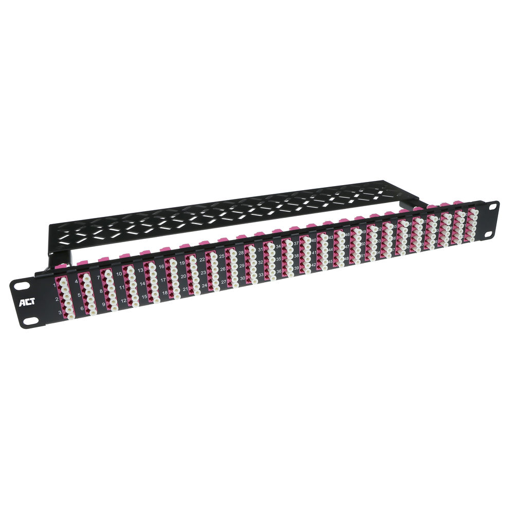 ACT FA2100 Fiber Panel High Density 96 Verbindingen/192 Fibers LC Multimode OM4