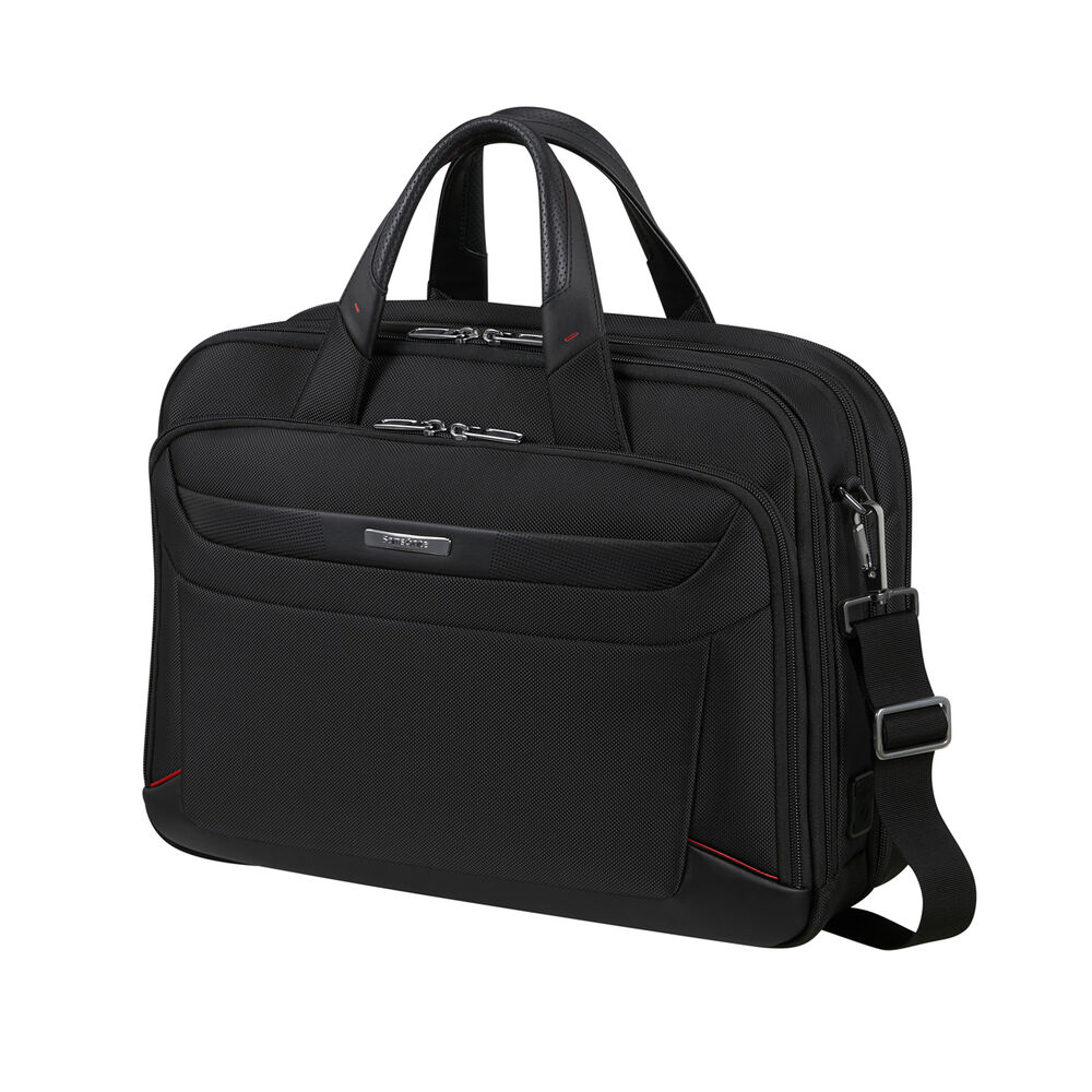 Samsonite 147141-1041 Pro-DLX6 Laptop Schoudertas | 15.6 inch | Zwart