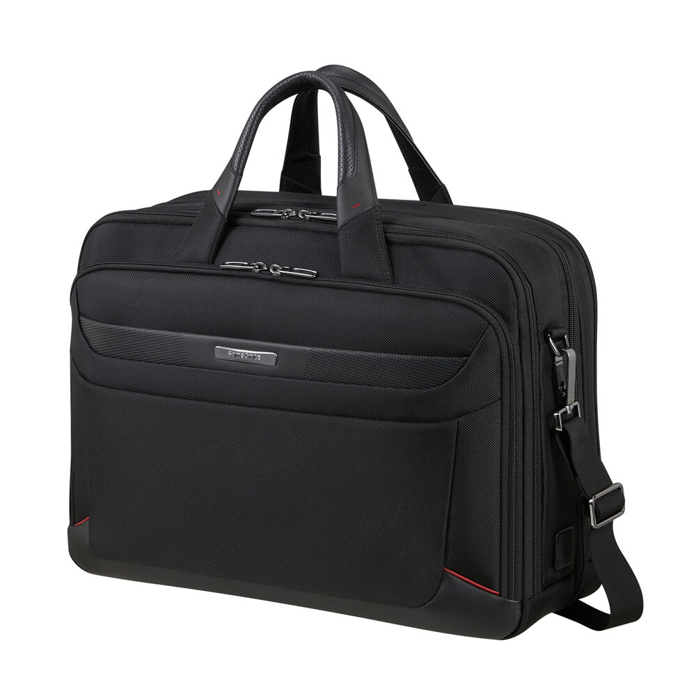 Samsonite 147142-1041 Pro-DLX6 Laptop Schoudertas | 17.3 inch | Zwart