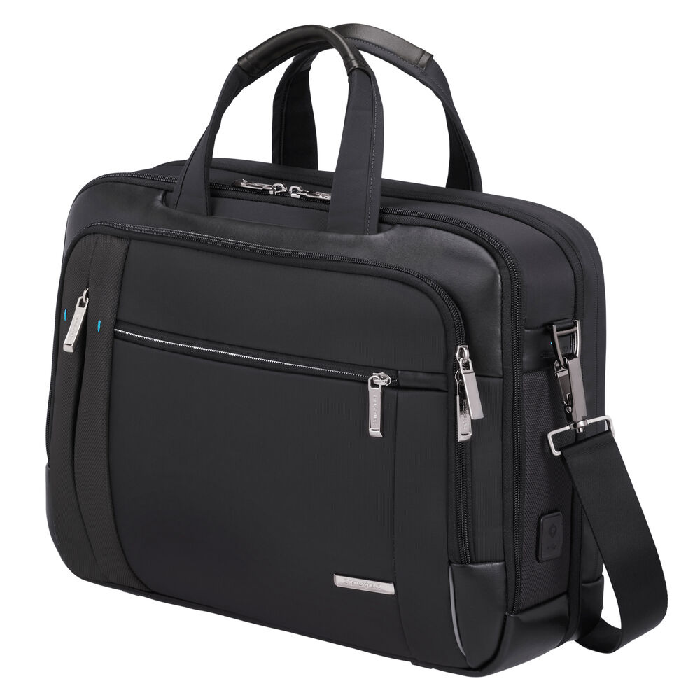 Samsonite 137263-1041 Spectrolite 3.0 Schoudertas 15.6 inch | Eco Friendly | USB-poort | Zwart