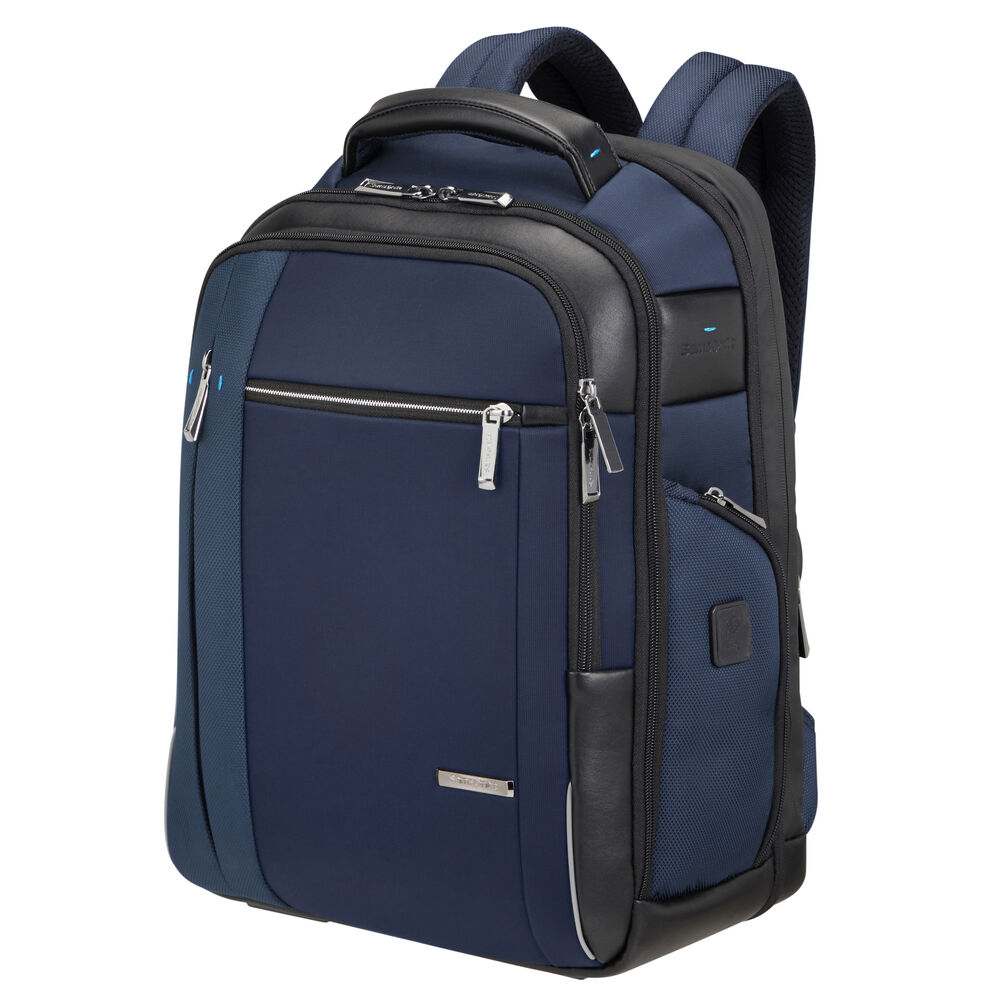 Samsonite 137258-1277 Spectrolite 3.0 Rugzak 15.6 inch | Expandable | Eco-Friendly | USB-poort | Blauw