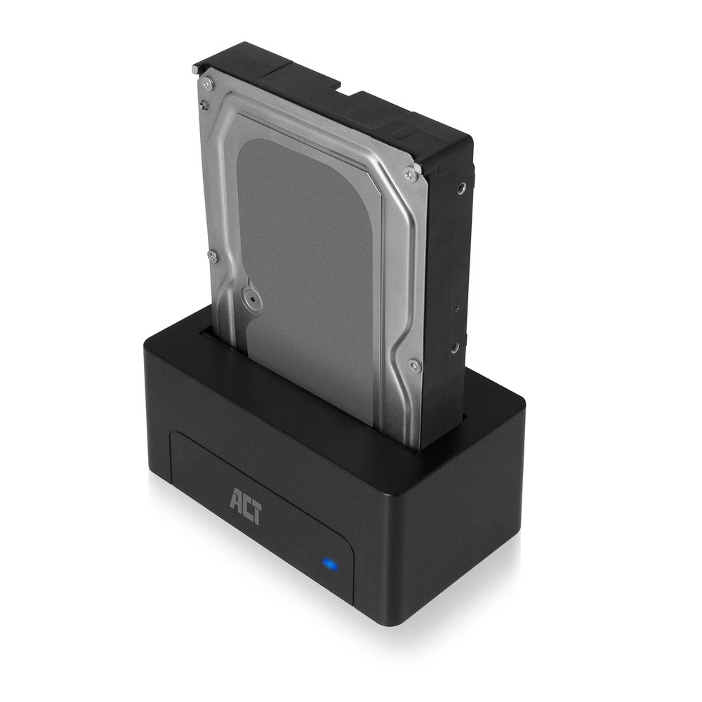 ACT AC1500 2.5 en 3.5 SATA HDD Docking Station USB 3.2 Gen1