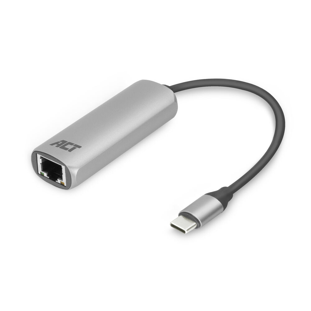 ACT AC7335 USB C naar RJ45 Gigabit Netwerkadapter Ethernet
