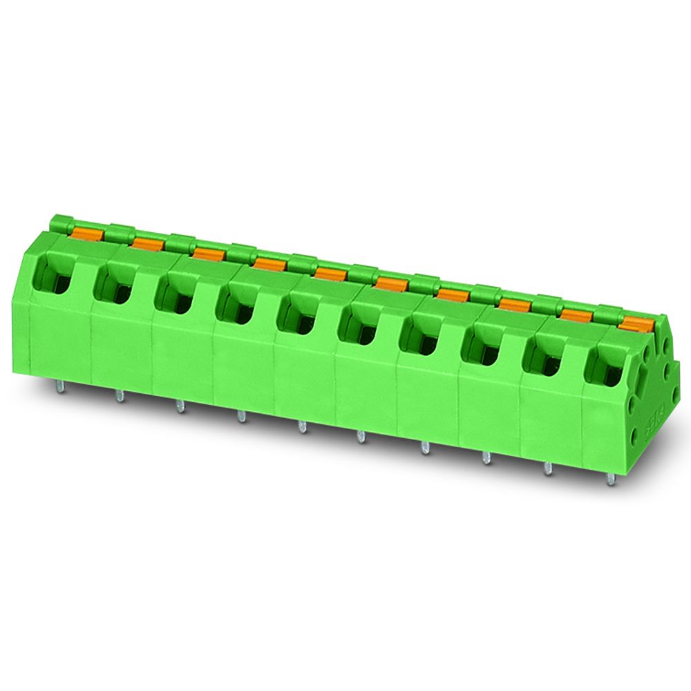 Phoenix 1862301 5-polig PCB Wire to Board Print Aansluitklem | 45 graden | Push-in Veerdruk Aansluiting | Raster 5,00 mm