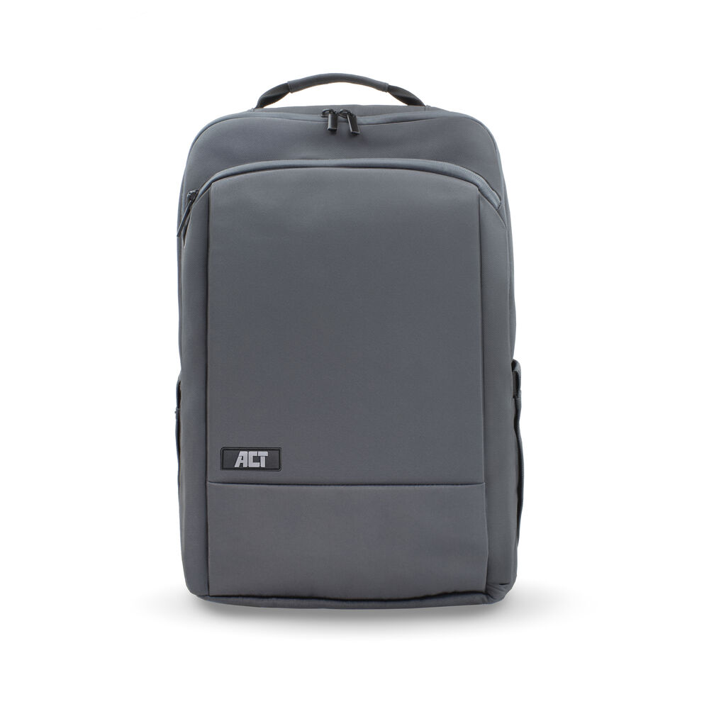 ACT AC8560 Rugzak Move | Laptops tot 15,6” | Gerecyclede Plastic | Grijs