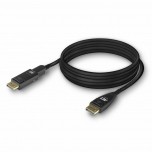 ACT 8K Hybride DisplayPort 1.4 Active Optical Cable (AOC) | Afneembare Connector | DisplayPort male/DisplayPort male