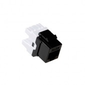 ACT TD6013 Keystone Jack CAT6 Unshielded | Wit