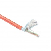 ACT FP750H CAT5E F/UTP LSZH Patchkabel Soepel Rood - 100 meter