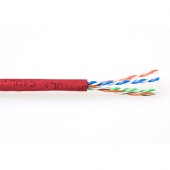 ACT EP385B CAT6 U/UTP PVC Patchkabel Soepel Rood - 305 meter