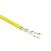 ACT EP458B CAT6A U/UTP PVC Patchkabel Geel - 305 meter