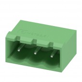 Phoenix 1757255 3 polige MSTBA 2,5/3-G-5,08 PCB wire to board chassisdeel met 5,08 mm raster
