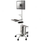 Neomounts by Newstar FPMA-MOBILE1800 Verrijdbaar LCD/LED Vloersteun t/m 27 inch