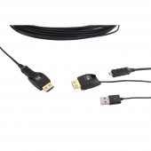 Opticis HDFC-200D-20/TR-P 4K HDMI 2.0 Extender Kabel | Detachable Connectors | 20 meter