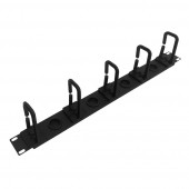 WP Rack WPN-ACM-102-B Rangeer Paneel Plastic 1U - Zwart