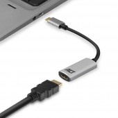 ACT AC7010 USB-C naar HDMI (F) Adapter 4K @ 60Hz - 15 cm