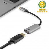 ACT AC7030 USB-C naar DisplayPort (f) Adapter 4K @ 60Hz - 15 cm