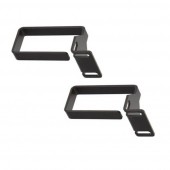 WP Rack WPN-ACM-001-B Metalen Kabel Ring Set | 1 HE | Zwart