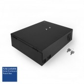 ACT FA2035 Afsluitbare Zone Enclosure Patch Box | 8 Slots | Fiber en Koper | Zwart