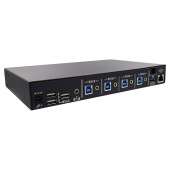 Rextron RX1041 USB 3.2 Switch 4-poorts | Zwart