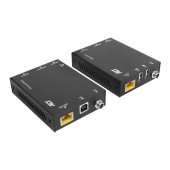 ACT AC7815 4K HDMI 2.0 KVM Extender Set over CAT6A | tot 70 meter | Zwart
