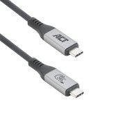 ACT AC7452 USB4® 80Gbps Thunderbolt™5 240W USB Type-C® kabel | USB-IF Gecertificeerd | 1,5 meter | Zwart