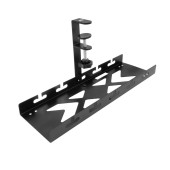 ACT AC8378 Kabelgoot | Onder het bureau | Klemsysteem | 40 cm | Zwart
